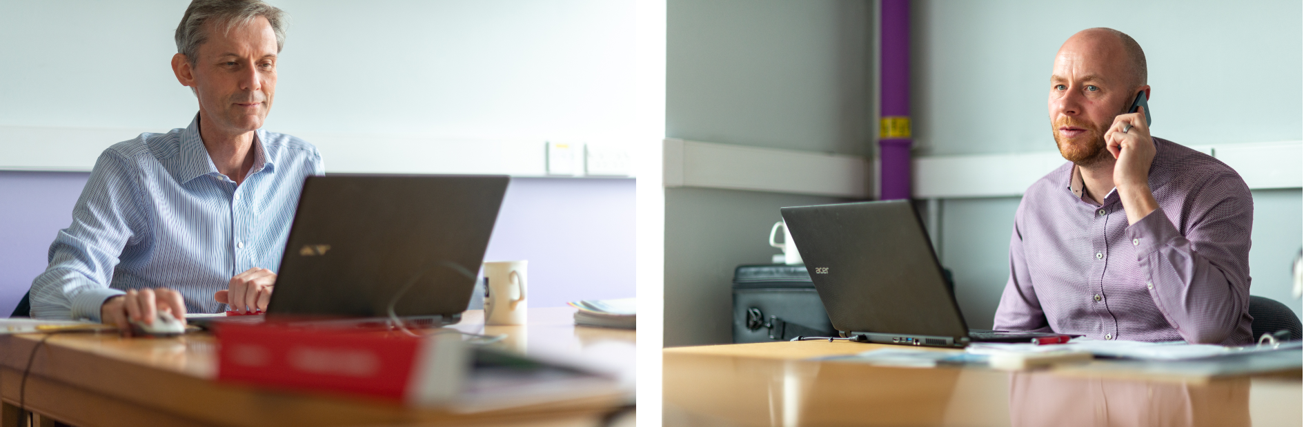 Ian and Martin from the Fixing Point team