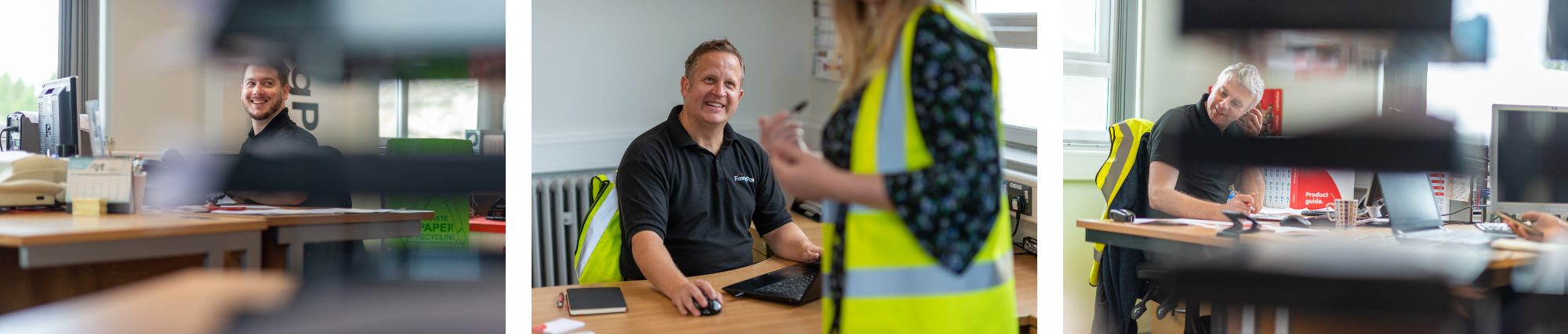 Joshua, Matt and Andy - the Fixing Point Team